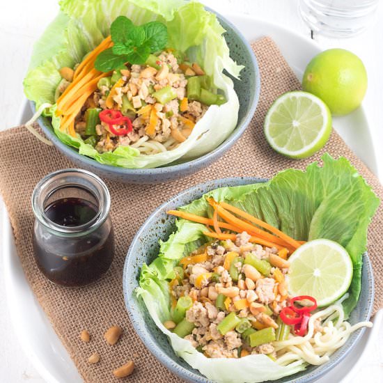 Pork Lettuce Cups