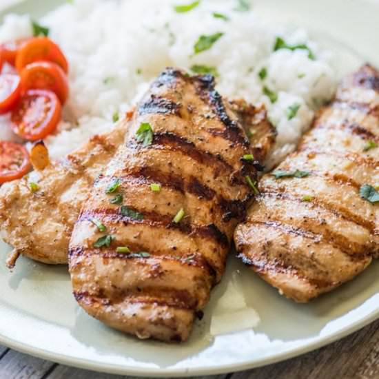 Grilled Asian Chicken