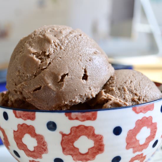 Dairy Free Mocha Ice Cream