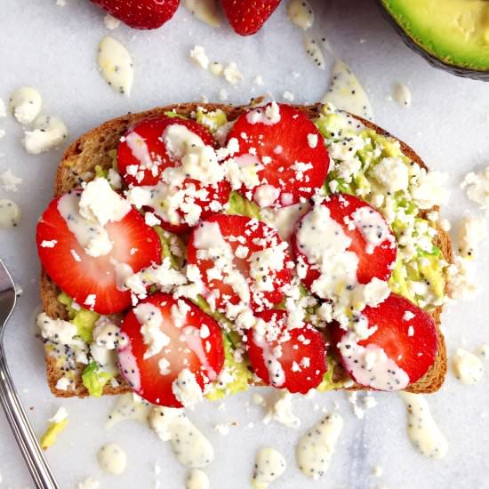 Strawberry Avocado Toast