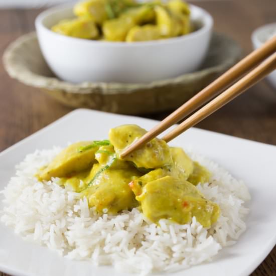 Cambodian Chicken Amok