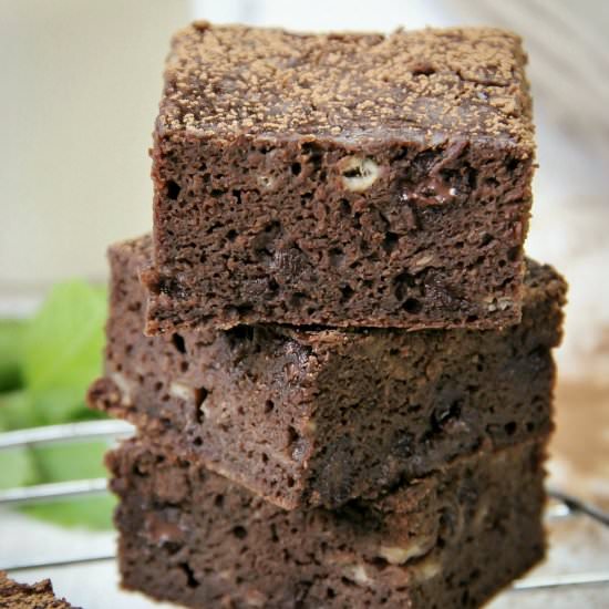 Chocolate Banana Flour Cake GF