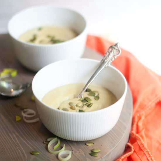 Leek and White Bean Soup