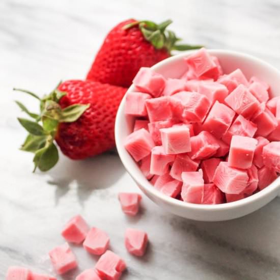 Strawberry FroYo Bites