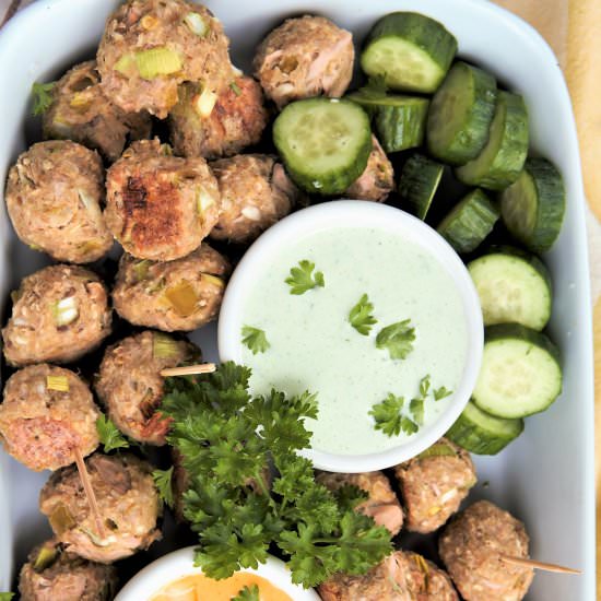 Vegan Meatball Appetizers