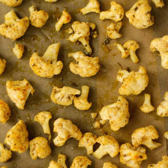 Lemon Roasted Cauliflower