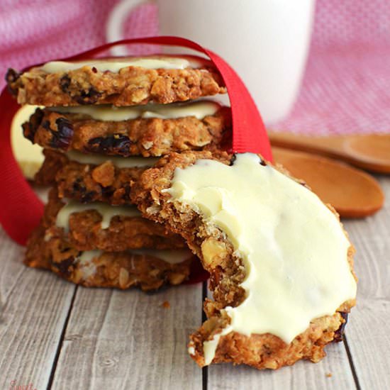 Cranberry White Chocolate Cookies