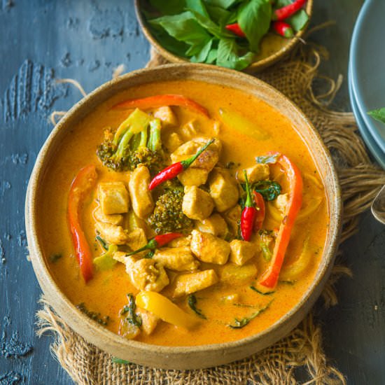 Thai Chicken Panang Curry
