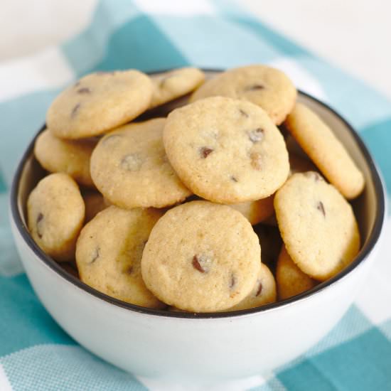 Mini Chocolate Chip Cookies