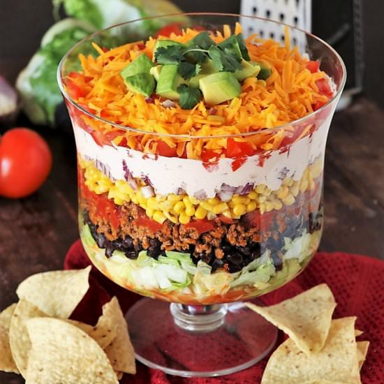 Layered Taco Salad