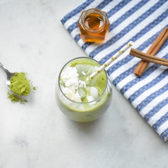 Homemade Hot or Iced Matcha Latte