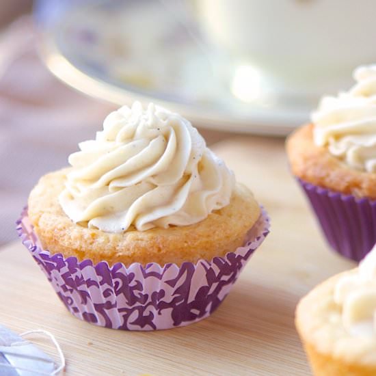 Mini Earl Grey Tea Cookie Cups