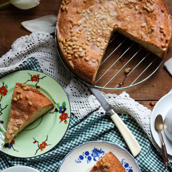 PINOLATA, ITALIAN PINE NUT CAKE