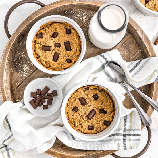 Chocolate Chip Deep Dish Cookie