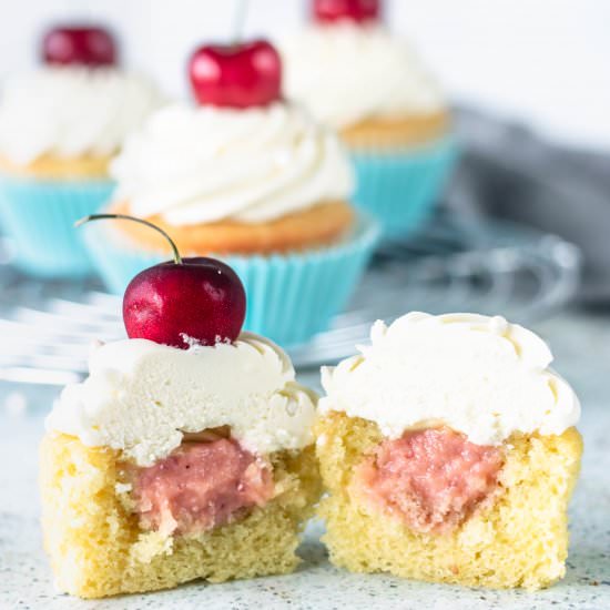 Cherry Cupcakes
