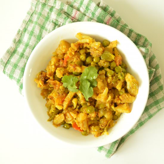 Healthy Mixed Vegetable Curry