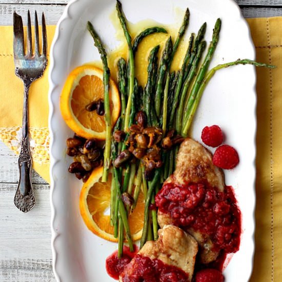 Chicken with Raspberries