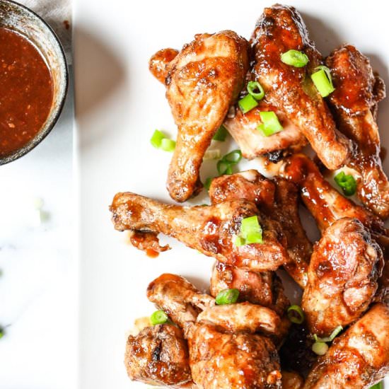 Sweet And Spicy Chicken Drumsticks