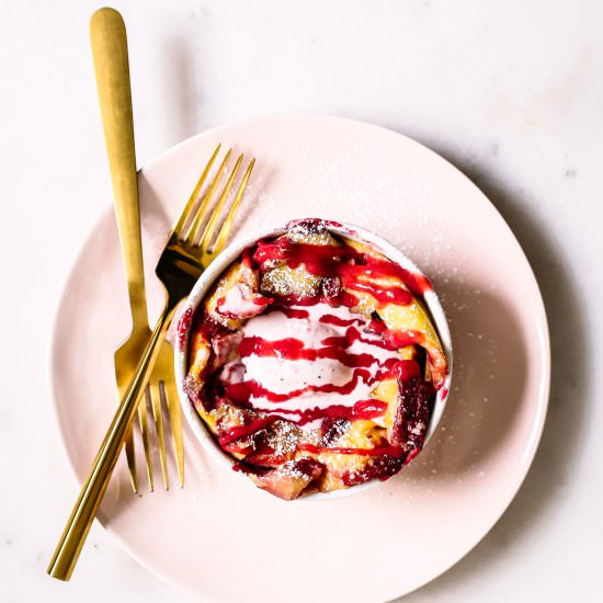 Strawberry Clafoutis