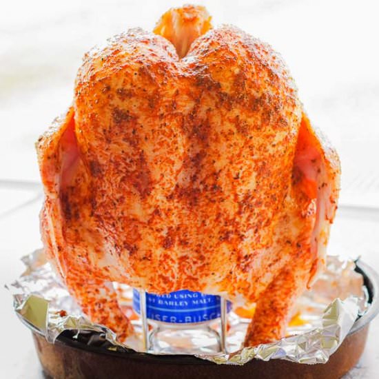 Juicy Beer Can Chicken