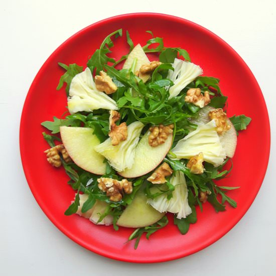 Arugula Salad with Tête de Moine