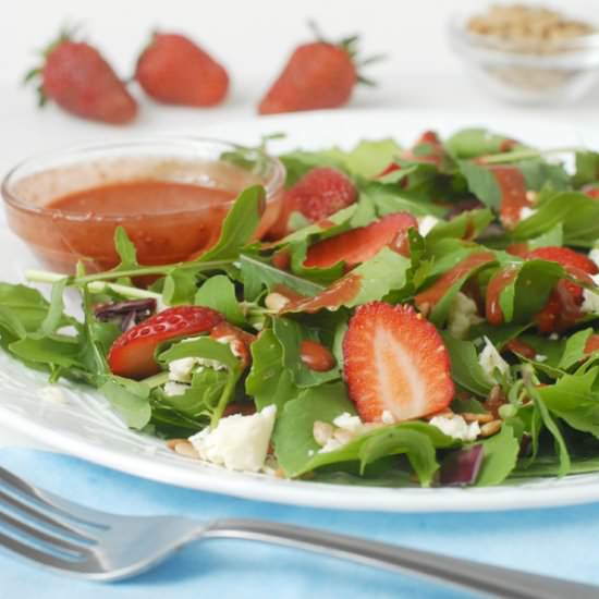 Strawberry Arugula Salad
