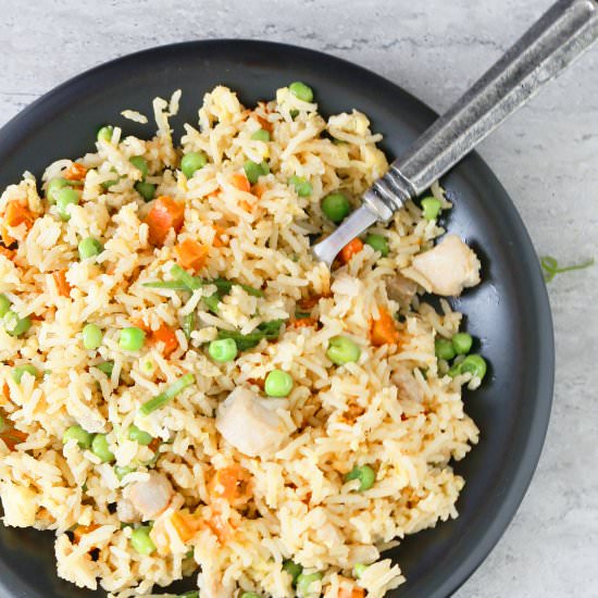 Instant Pot Chicken Fried Rice