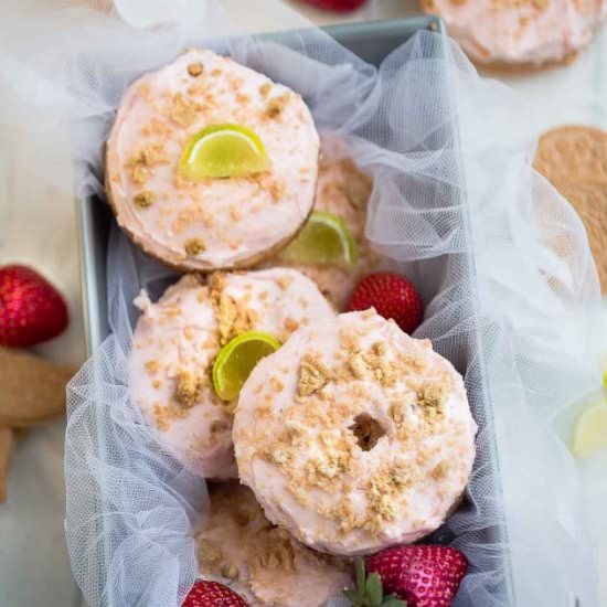 Strawberry Margarita Oreo Donuts
