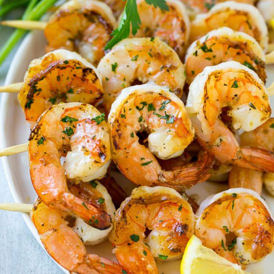 Grilled Shrimp Skewers