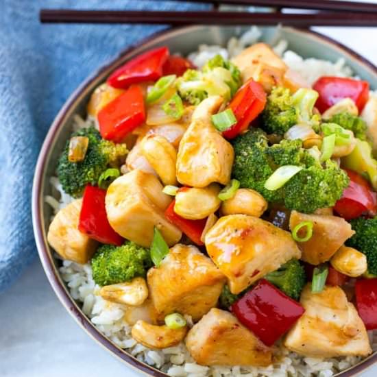Spicy Chicken Stir Fry