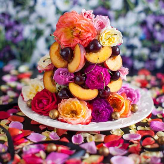 Magical Fruit + Floral Tower