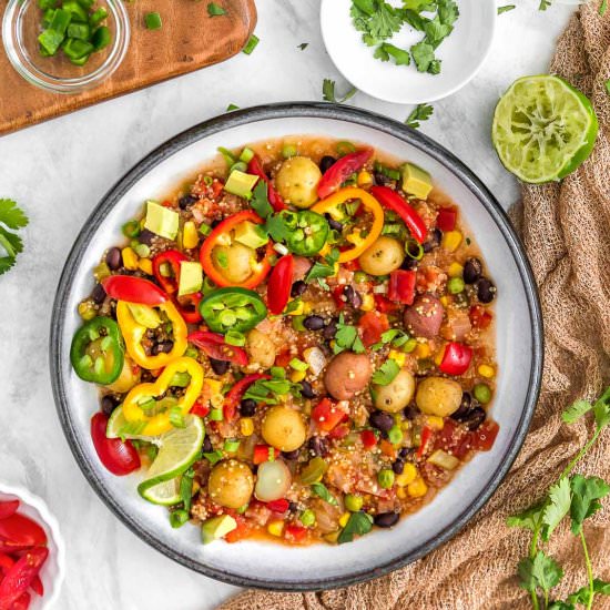 Southwestern Quinoa Potato Stew