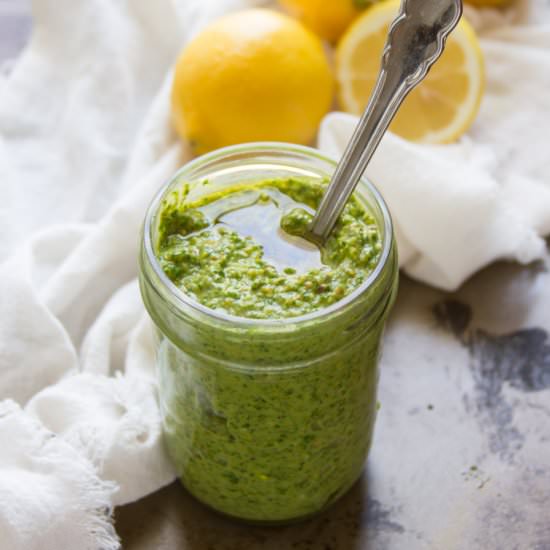 Vegan Pistachio Pesto