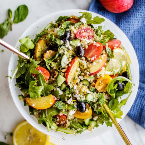 Summer Greek Quinoa Salad