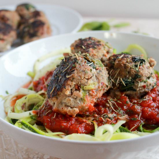 Paleo Turkey Meatballs