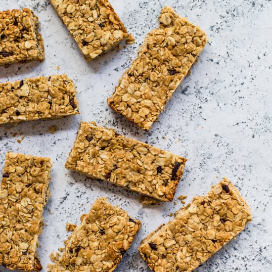 Oat, Honey + Teff Bars