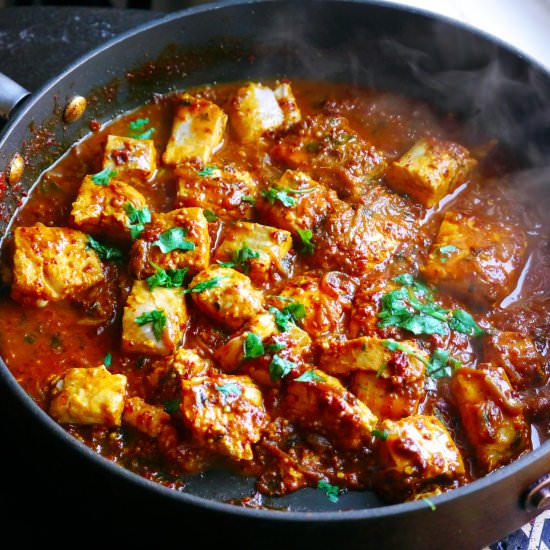 Meen curry; Kerala style fish curry