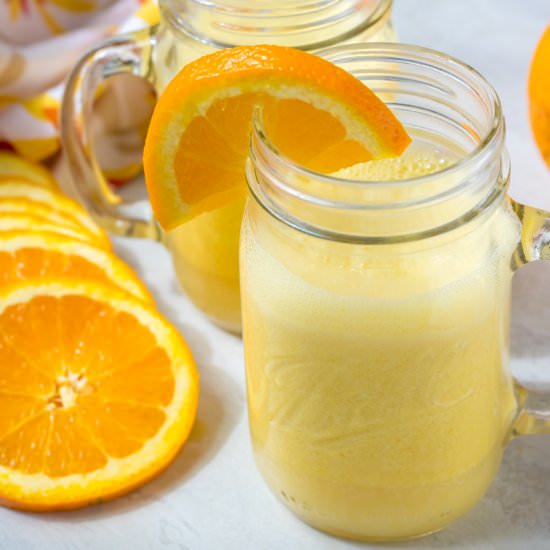 Healthy Homemade Orange Julius