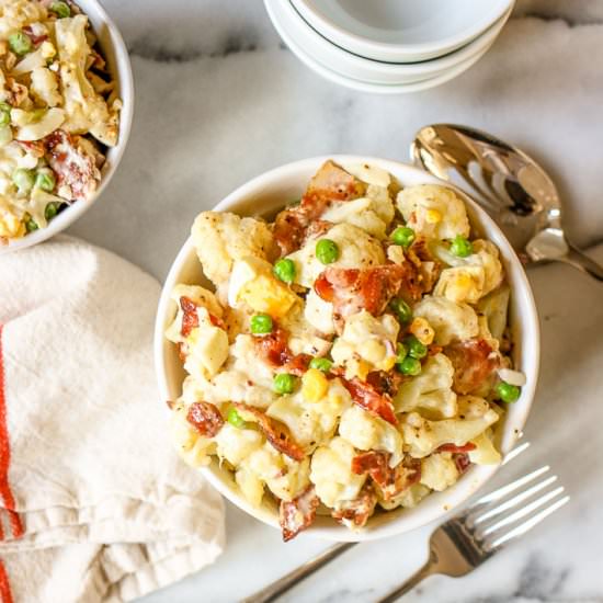 Cauliflower No Potato Salad