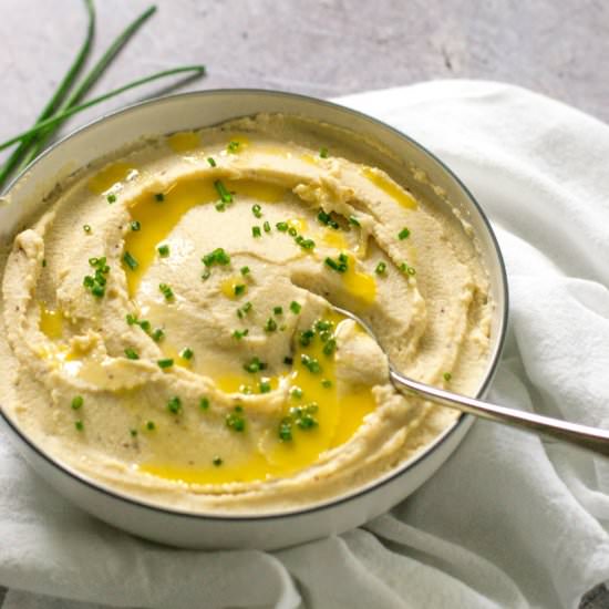 Easy Vegan Cauliflower Mash