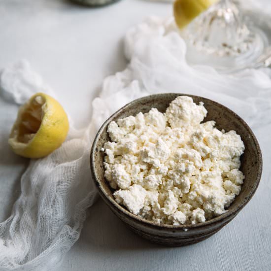 Homemade Ricotta Cheese