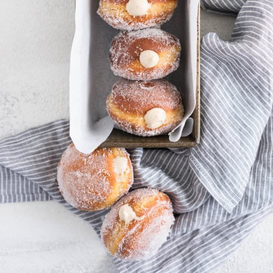Gingerbread Brioche Doughnuts