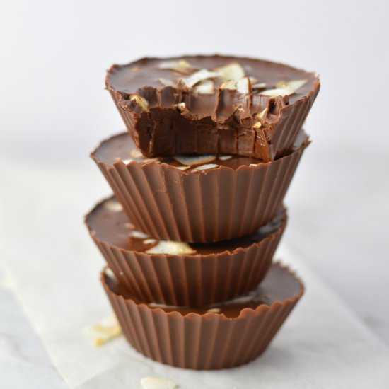Chocolate Peanut Butter Coconut Cup
