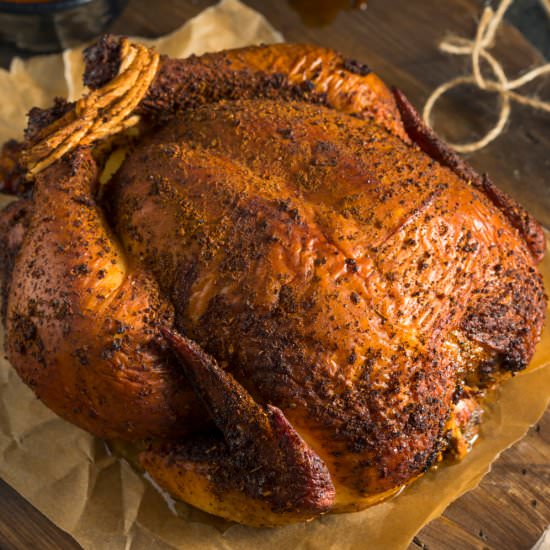 Smoked Whole Chicken