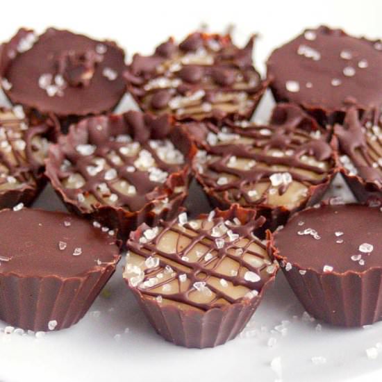 Salted Caramel Cups