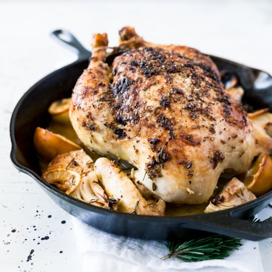 Whole Roasted Chicken