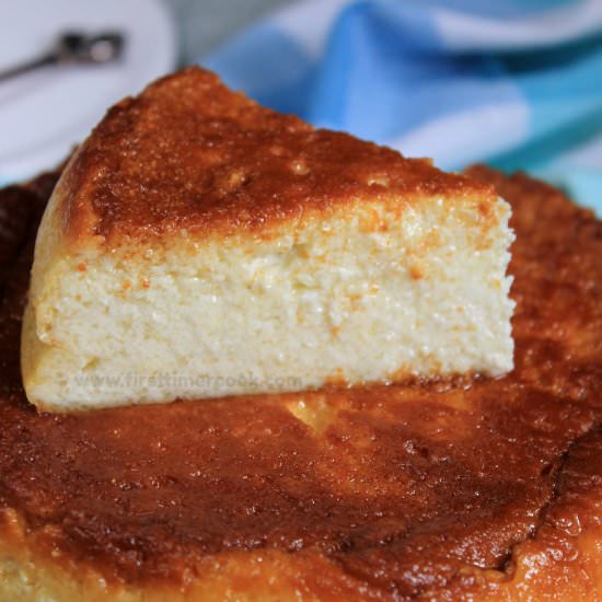 Chhena Poda or Cottage Cheesecake