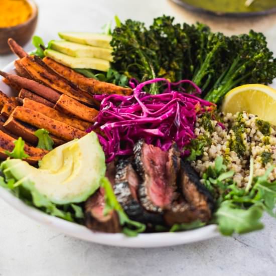 Magic Steak and Veggie Bowl