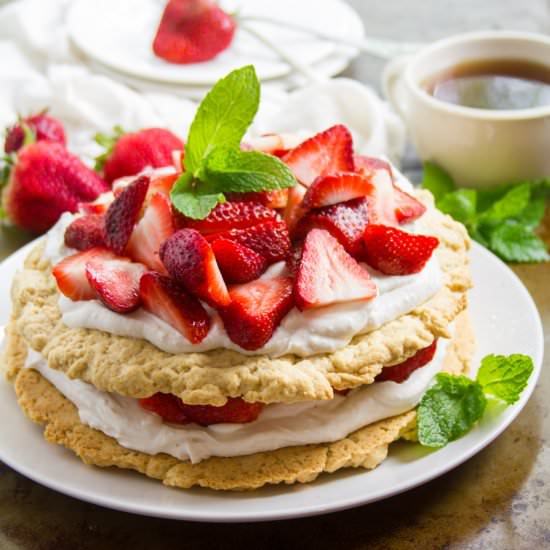 Vegan Strawberry Shortcake