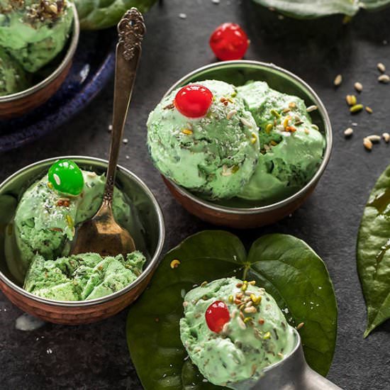 Easy Paan Ice Cream
